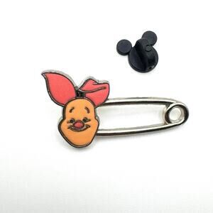 Piglet Face Safety Pin Collection Individual Disney Trading Pin